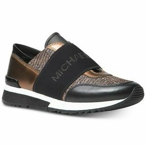 Michael Kors Shoes - Michael Kors MK Trainers Black/Bronze Michael Kors Shoes - Michael Kors MK Trainers Black/Bronze